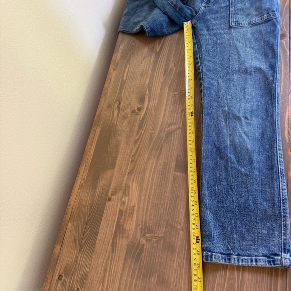 Abercrombie & Fitch Women's‎ 26/2R Blue Ultra High Rise Straight Leg Denim Jeans - Picture 9 of 9